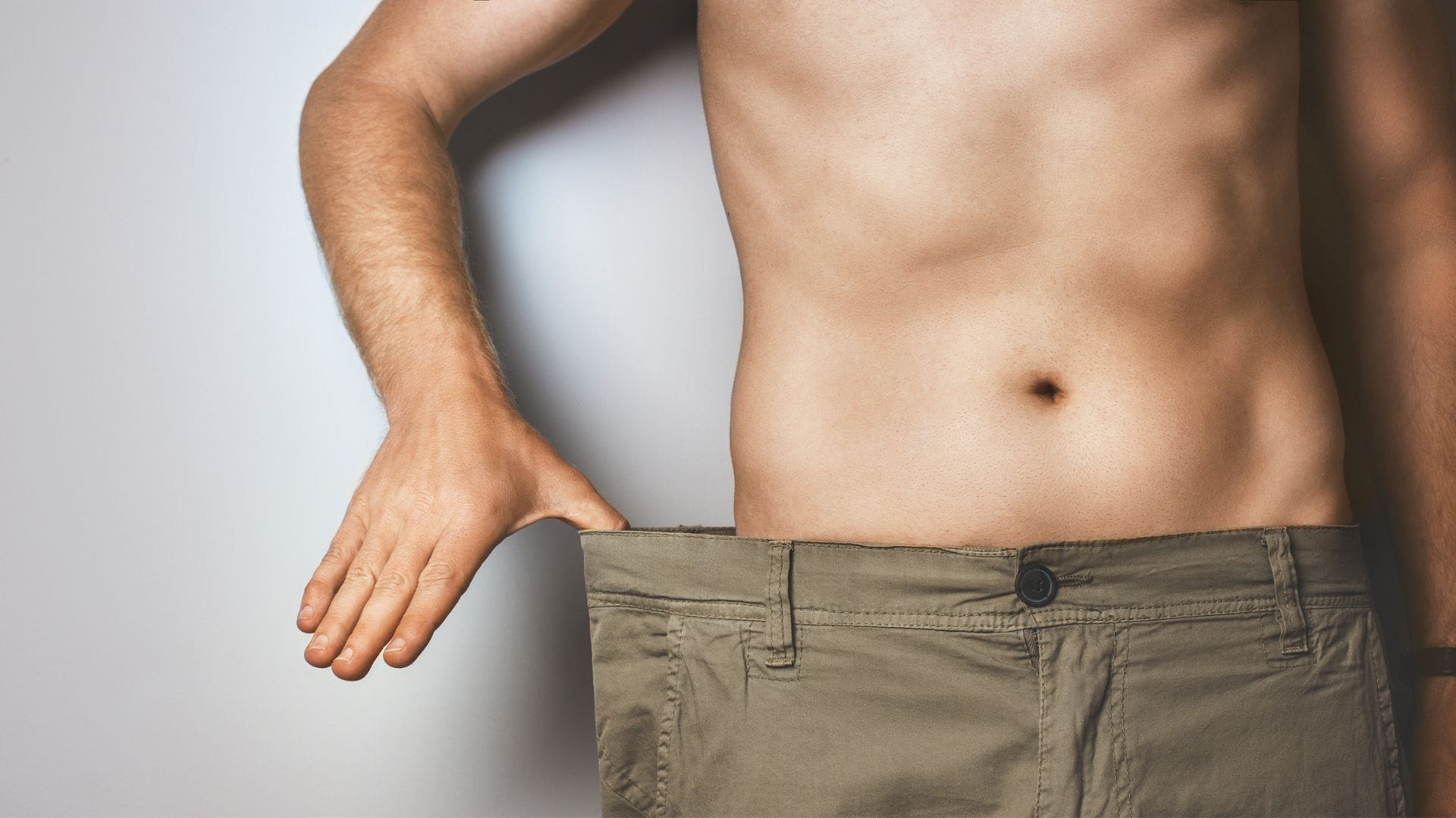 weight loss tiny changes nl man showing off how to lose weight fast
