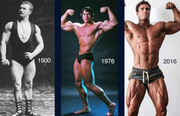 The Dramatic Changes In Bodybuilders’ Physiques Over the Past 125 Years ...