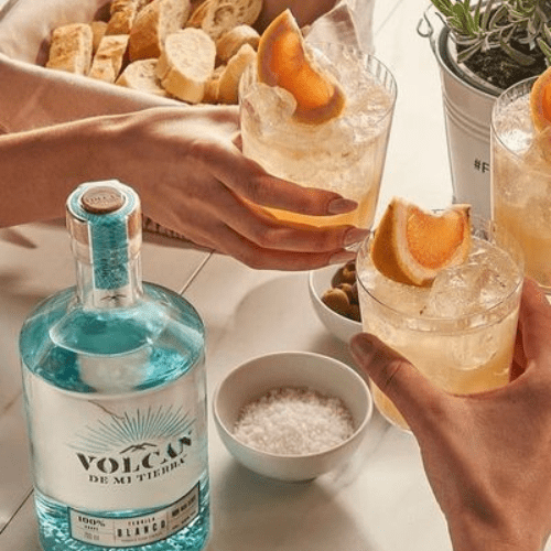 Volcanic Rose with Volcan De Mi Tierra Tequila