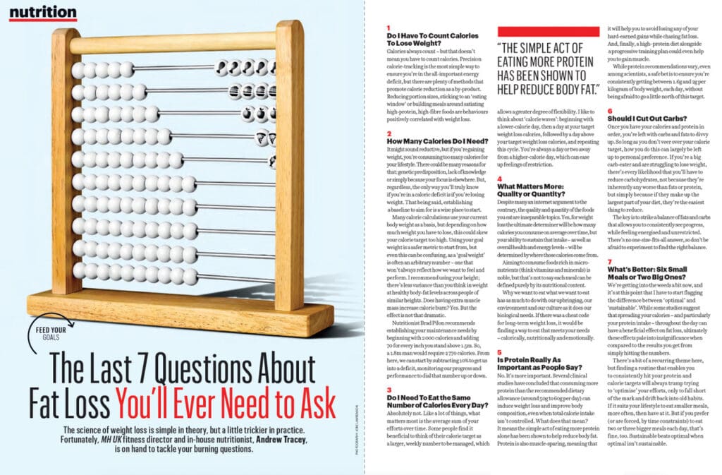 new issue last questions fat loss