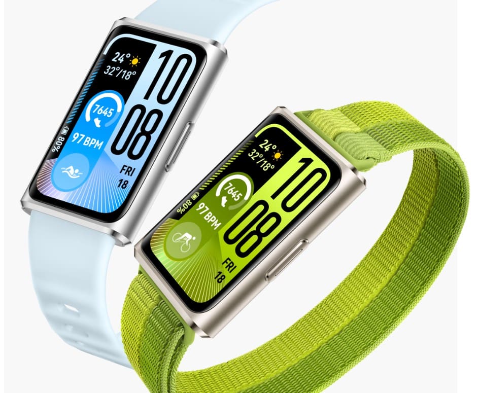 HUAWEI Band 11 Pro - Green and Blue