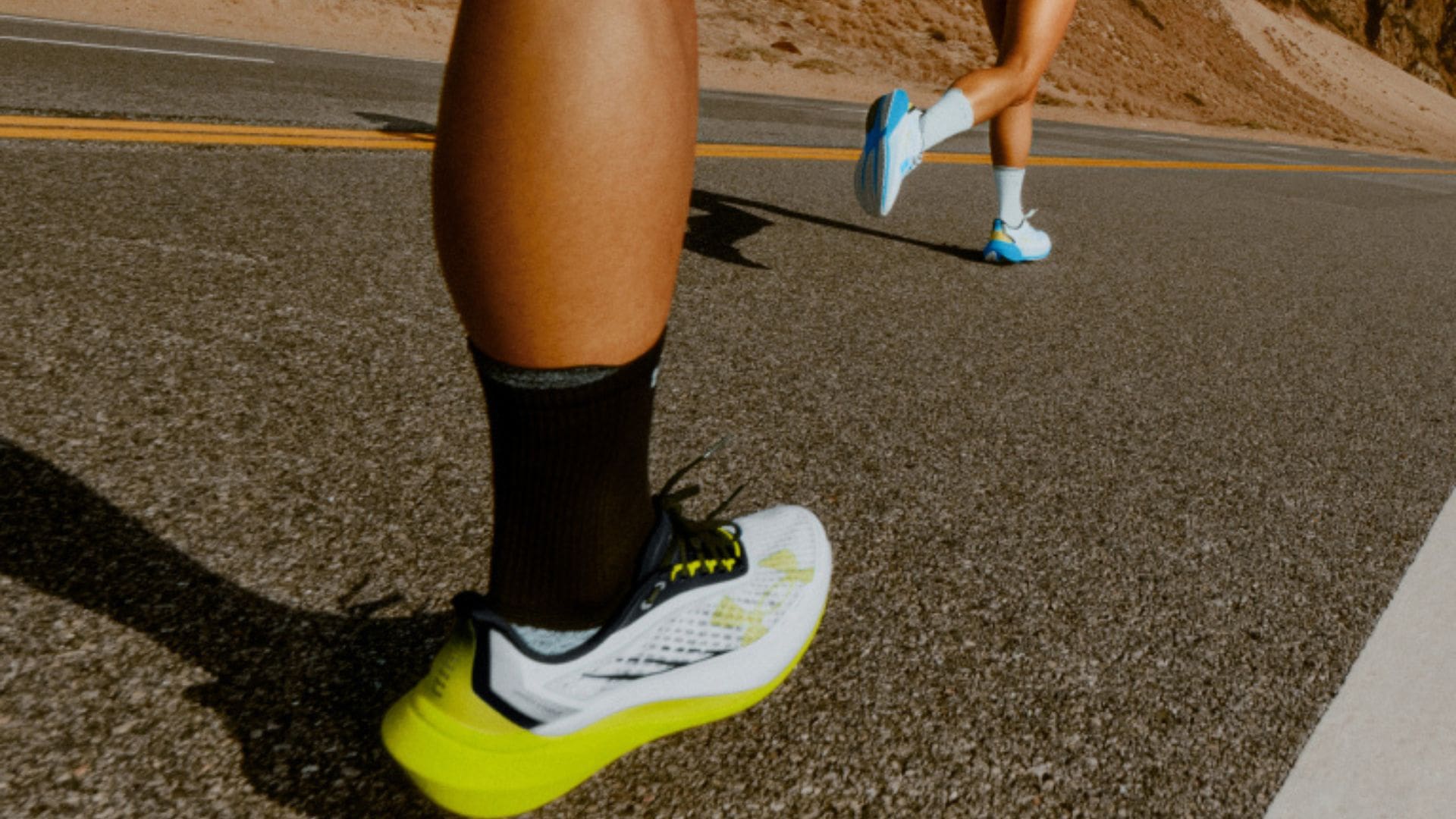 The full Velociti lineup delivers a complete fast-running ecosystem, from daily mileage to race day.
