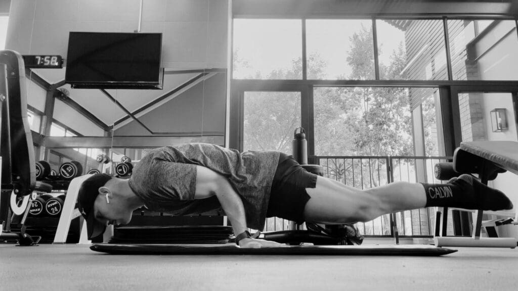 reader weight loss journey doing calisthenics