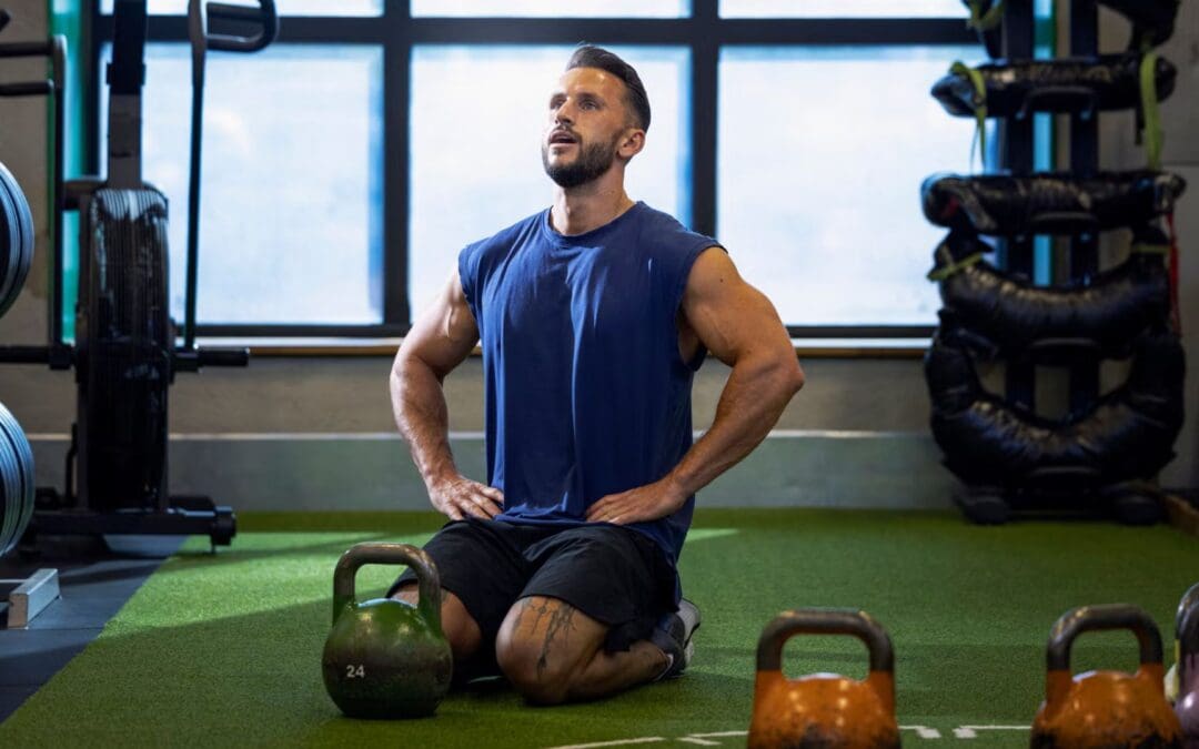 This 5-Move Kneeling Kettlebell Workout Builds Strength and Core Stability Fast